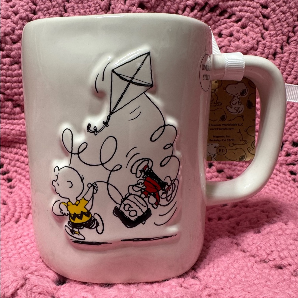 Peanuts 75th Anniversary “Everything Seems Fine” Rae Dunn Mug NWT